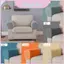 Vỏ bọc tay ghế Sofa bằng vải Polyester chống trượt chống bụi Trang trí nhà hiện đại cho phòng khách