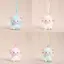 Móc khóa động vật sang trọng nhỏ có sợi Polyester để ủng hộ bữa tiệc du lịch và