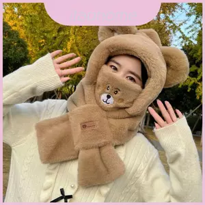 Bò Động Vật Sang Trọng Có Gaiter Cổ Và Mặt nạ Bảo Vệ Thời Tiết Lạnh