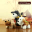 Chó Bánh Mì Pháp Sang Trọng Đồ Chơi Móc Khóa Với Pp Cotton Làm Đầy Thiết Kế Động Vật Đáng Yêu Cho Cá Nhân