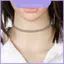 Vòng cổ cổ cổ điển bằng kim loại phong cách có hoa văn rỗng và đầu mở cho trang sức dành cho những người yêu thích cổ điển