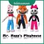 Búp bê thỏ nhồi bông Mr Hopps Playhouse vui nhộn có kích thước di động để làm quà tặng
