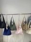 Túi Tote Nylon Phong Cách Dung Tích Nhỏ Có Dây Kéo Đóng Cửa Cho Nữ Sử Dụng Hàng Ngày