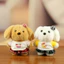 Móc khóa Động vật dễ thương với chất liệu sang trọng cho ba lô và túi trang trí
