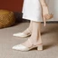 New Chinese Style Baotou Sandals Summer Slippers Pointed Toe Two-wear With Cheongsam Half Slippe