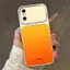 Ốp Lưng Cho iPhone X Xs Xr Xs Max Thiết Kế Mới Họa Tiết Màu gradient Thẩm Mỹ Cho Ốp Điện Thoại mờ Cửa Sổ Lớn