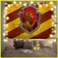 Tấm thảm Harry Potter Harry Potter Huy hiệu Đại học Magic Phong cách cổ điển Ký túc xá Ký túc xá Trang trí phòng Vải nền Poster Tấm thảm vải treo tường
