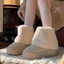 Women's Shoes Wool Short Boots Plus Velvet Warm Thick Soled Cotton Boots