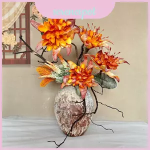 Hoa nhân tạo trang trí cao cấp với đồ thủ công tạo bọt cho nội thất gia đình và phòng thu sử dụng