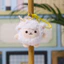Hình nhỏ cừu sang trọng có thiết kế mũ trùm đầu cho trẻ em và phụ kiện Túi thiếu niên