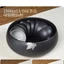 Stoneware Trà Bồn Rửa Lớn Màu Gốm Gia Đình Bát Nước Trà Bảo Quản Bộ Trà Phụ Kiện Bình Đựng Trà Retro Nhật Bản [Bồi Thường Gói Thiệt Hại]