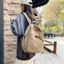 Ba lô Nylon máy tính xách tay đa năng có khâu thời trang và đi lại du lịch