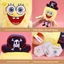 Búp bê sang trọng Spongebob mềm mại có lông ngắn để tặng quà tại nhà và trang trí