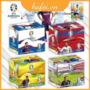 Thẻ giao dịch ngôi sao bóng đá tinh tế Cúp châu Âu Messi Neymar Ronaldo Bộ sưu tập