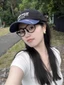 Korean Style Letter Color-blocking Baseball Hat For Women Summer Wide Brim Dopamine Face-showing
