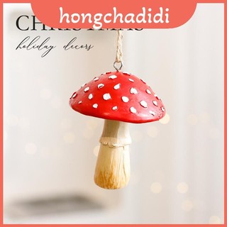 Đồ trang trí nấm Giáng sinh bằng nhựa Phong cách hoạt hình Trang trí ngày lễ để thiết lập Nhà lễ hội