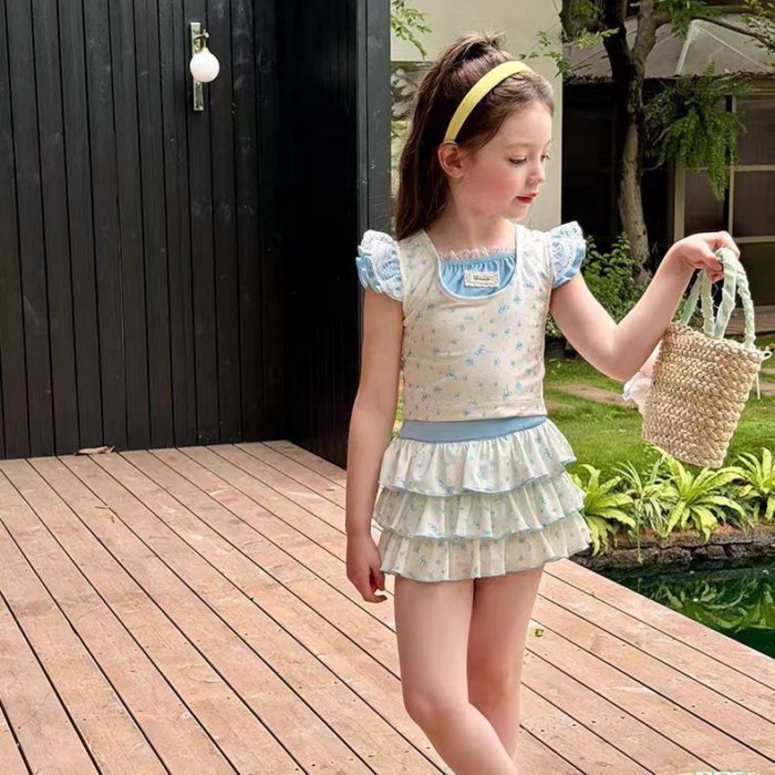 Children And Girls Swimsuit Split New Super Fairy Swimsuit Summer Swimsuit Baby Fashionable Quic