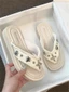 Thick-soled Heightened Flip-Flops For Women Summer Fashion Outerwear Year New Internet Celebrity