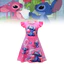 Váy ngủ công chúa Stitch Girl với chất liệu Polyester mềm cho bé gái mới biết đi