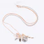 Vòng cổ cánh thiên thần hoa thanh lịch Trang sức hợp kim cho bữa tiệc sinh nhật của cô Phụ kiện thời trang