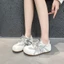 Mesh Moral Training Shoes For Women Summer New Breathable And Comfortable Forrest Shoes Flat Cas
