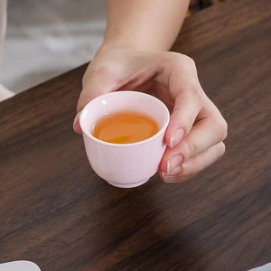 Bộ Trà Du Lịch Hoa Pinch Bộ Nhỏ Di Động Cắm Trại Ngoài Trời Ấm Trà Cốc Nhanh Một Người Hai Cốc Nữ Màu Hồng [Bồi Thường Gói Vỡ]