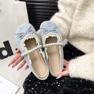 French Retro Inner Heightening Mary Jane Shoes For Women Spring And Summer New Versatile Casual