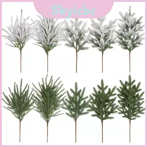 Nhánh cây thông giả nhựa để trang trí nhà lễ hội và trưng bày quà tặng ngày lễ