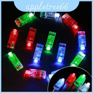 Đèn Led ngón tay rạng rỡ Đạo cụ vòng nhựa vui vẻ Lý tưởng cho các bữa tiệc năm mới