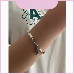 Trang sức dây chuyền thép titan thủ công độc đáo với các yếu tố hạt để mặc mùa hè