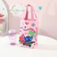 Túi vải Tote cốc cách nhiệt in hình Stitch có lưu trữ đa năng để sử dụng khi di chuyển
