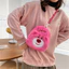 Hoạt Hình Dễ Thương Lotso Gấu Mềm Mại Sang Trọng Túi Mini Có Túi Điện Thoại Bé Gái Cho