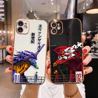 Phim Hoạt Hình Neon Genesis Evangelion Cover Smooth E-TPU Ốp Lưng Điện Thoại OPPO REALME 7 7I 8 8I 9I 10 11 12 C33 C35 C53 C55 C63 C65 NOTE 60 Màu Vỏ Silicon Mềm