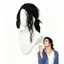 Michael Jackson Cosplay Tóc Giả Đen Dài Vừa Vuốt Tóc Cho Các Bữa Tiệc Và Trang Phục
