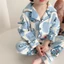 Mùa Xuân Và Mùa Thu Cho Bé Vừa Và Lớn Bé Trai Cardigan Mới Quần Dài Tay Hoạt Hình Trẻ Em Ở Nhà Q