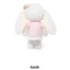 Thỏ Kidfriendly Plushie Với Vải Dài Sang Trọng Và Bông Pp Cho Bé Gái