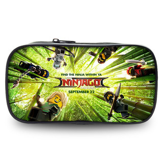 Hộp Bút Chì Ninjago Hình Nhân Vật Hoạt Hình Cho Bé, Chất Liệu Nylon Nhẹ và Bền
