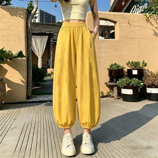 Bloomers Nữ Ice Silk Mùa Hè Mỏng Ôm Quần Âu Chống Muỗi Chín Điểm Rời Kích Thước Lớn hậu Cung Quầ
