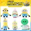Búp bê Minions quái vật sang trọng với vải cọc ngắn để chơi cho trẻ em
