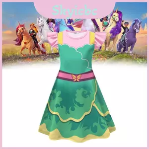 Unicorn Ava Academy Banji Trang Phục Với Vải Lụa Sữa Và Họa Tiết In Hình Để Mặc Hàng Ngày Đặc Biệt Và Dịp