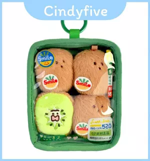 Mặt dây chuyền đồ chơi sang trọng hình trái cây và rau quả hoạt hình dễ thương dành cho trẻ em Trang trí phòng ngủ