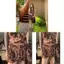 Phụ kiện thắt lưng nữ phong cách Bohemian với trang phục hoa hồng để mặc thường ngày