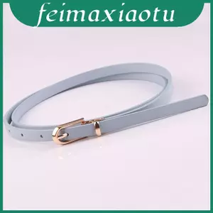 Thắt lưng giả da thời trang cho váy và áo len có chốt đóng cửa cho nữ