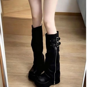 bốt quần mũi nhọn dành cho nữ, bốt bốt kiểu hot girl, bốt tây đế dày xốp, bốt không quá đầu g