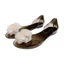 Jelly Shoes Women's New Summer Vacation Beach Shoes Fish Mouth Flat Bottom Transparent Candy Col
