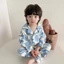 Mùa Xuân Và Mùa Thu Cho Bé Vừa Và Lớn Bé Trai Cardigan Mới Quần Dài Tay Hoạt Hình Trẻ Em Ở Nhà Q