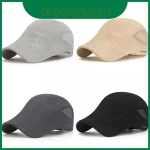 Mũ Polyester cong vành có khả năng thở và thêu chữ cho nam giới Thiết bị ngoài trời