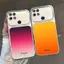 Ốp Lưng Cho OPPO A15 A15S Thiết Kế Mới Họa Tiết Màu gradient Thẩm Mỹ Cho Ốp Điện Thoại mờ Cửa Sổ Lớn