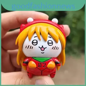 Chiikawa Usagi Cos Hatsune Miku Pvc Sưu Tập Bức Tượng Cho Người Hâm Mộ Anime Với Usachi Và Ayanami Mô Hình