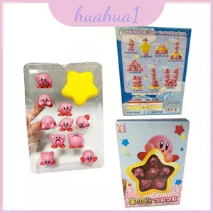 Khối xếp chồng theo chủ đề Anime Kirby với chất liệu nhựa cho phòng chơi trẻ em